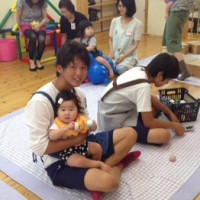 写真抱っこ